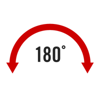 180-Degree Handle Rotation